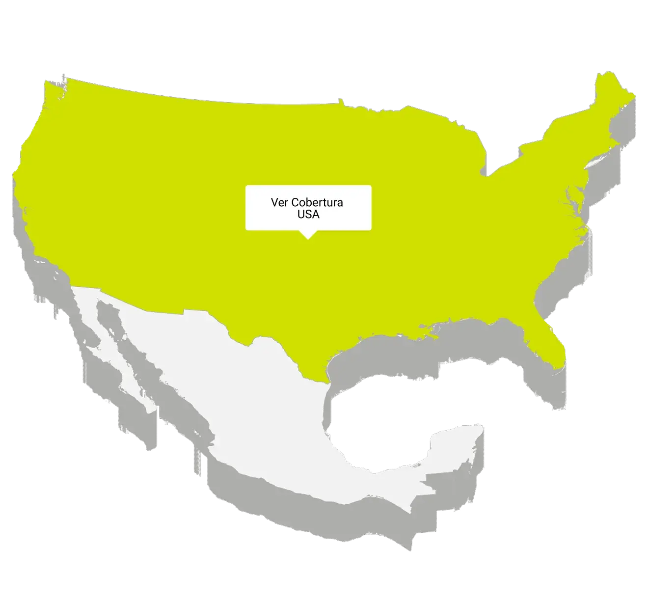 Mapa de América del Norte